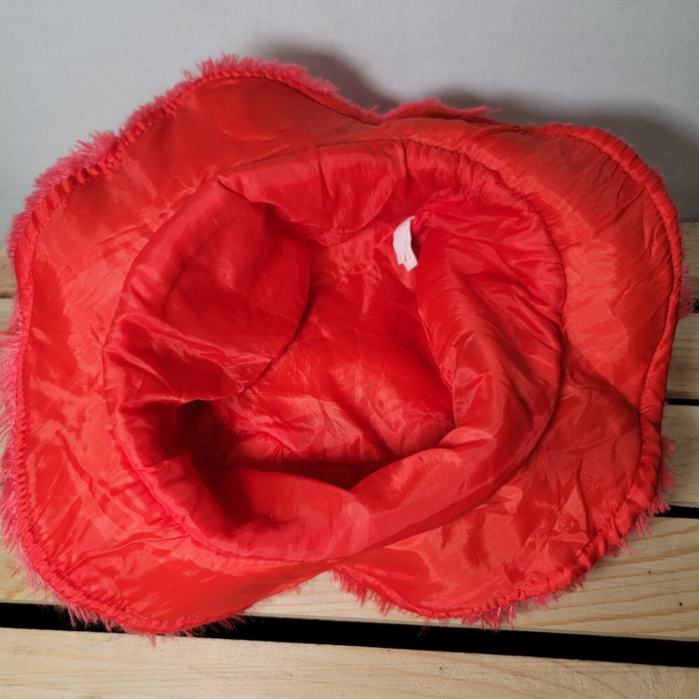 Sesame Street Live Red Elmo Faux Fur Bucket Hat - Picture 7 of 9